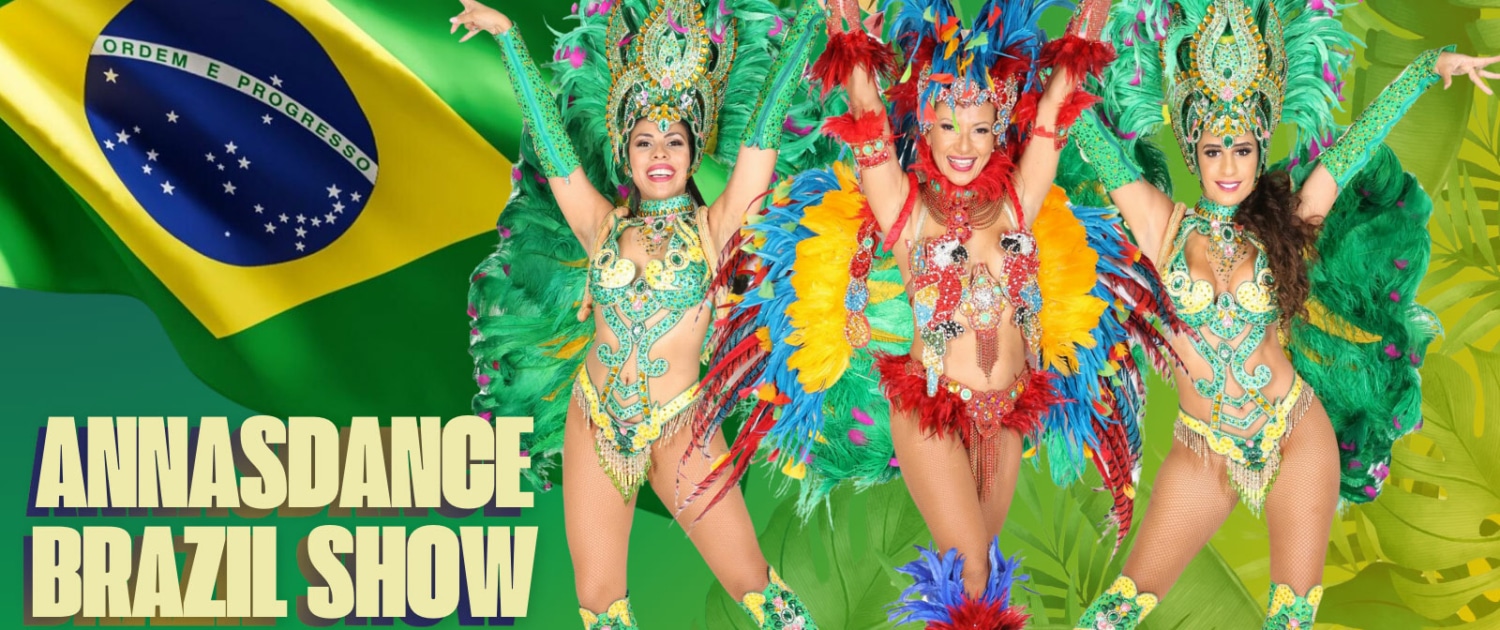 AnnasDance במופע BRAZIL SHOW רקדניות ברזילאיות